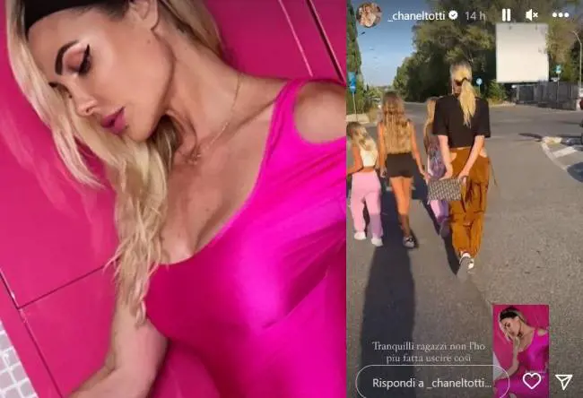 "Vestita così non può uscire...". Cos'è successo tra Chanel Totti e Ilary Blasi