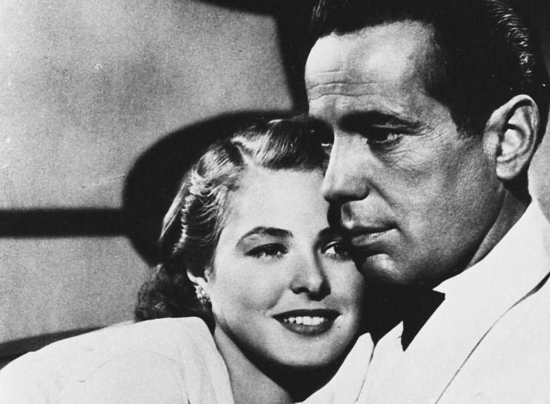 Ingrid Bergman e Humphrey Bogart