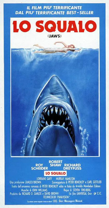Lo squalo al cinema