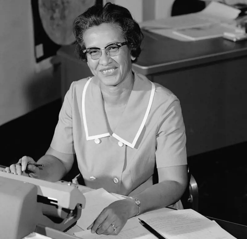 Katherine Johnson, la donna che mandò l'uomo sulla luna