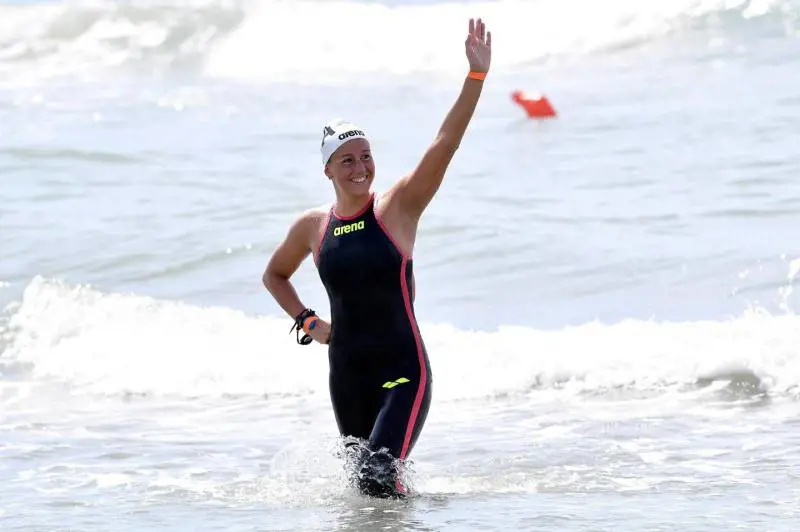Ginevra Taddeucci, campionessa mondiale di nuoto di fondo