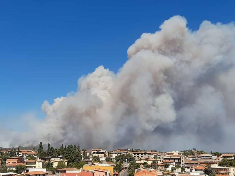 Incendi Sardegna