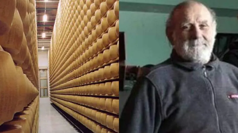 Crollano 15mila forme di Grana Padano: muore travolto l'imprenditore Giacomo Chiapparini