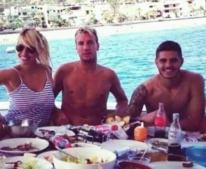Wanda Nara Maxi Lopez e Mauro Icardi insieme (2013)