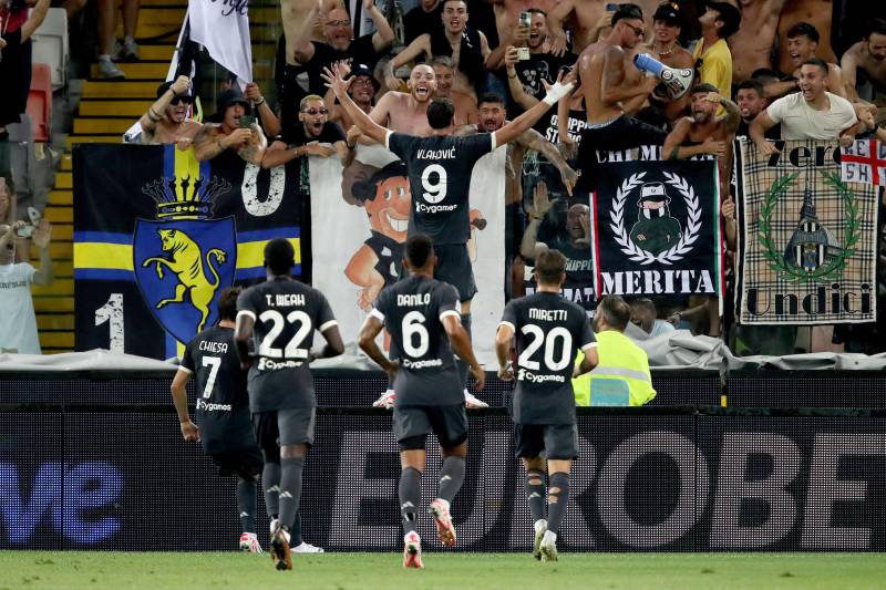 Vlahovic gol Udinese Juventus