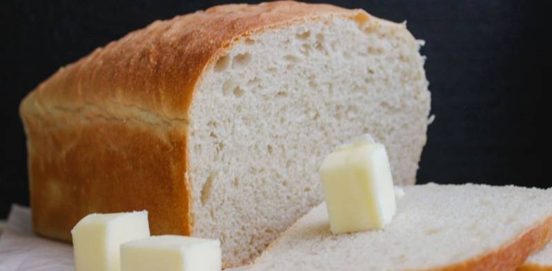 Pane bianco e burro
