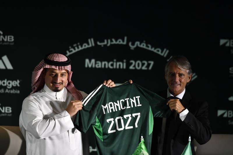 Roberto Mancini in Arabia Saudita
