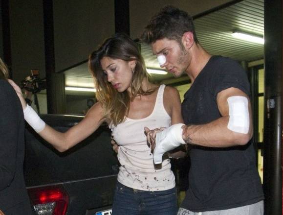 Belen e Stefano sono vittime di un incidente stradale (2012)