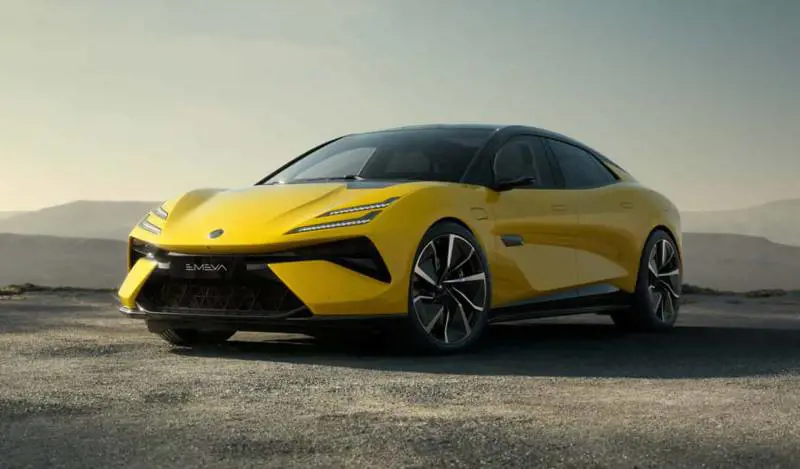 Lotus Emeya, svelata la super berlina elettrica da 905 CV