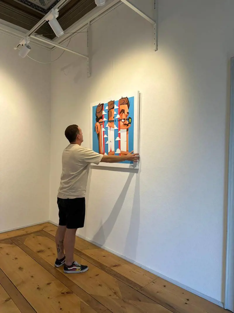 "NFT Fest Lugano 2023", Lapo Fatai tra gli artisti emergenti in mostra a Villa Ciani 