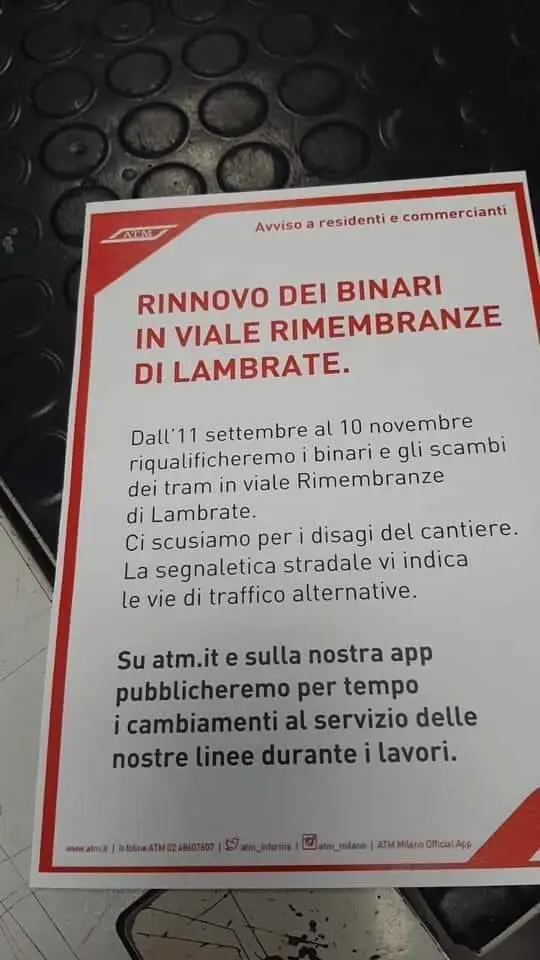 Beffa di Comune e Atm: lavori con poco preavviso, caos per i residenti