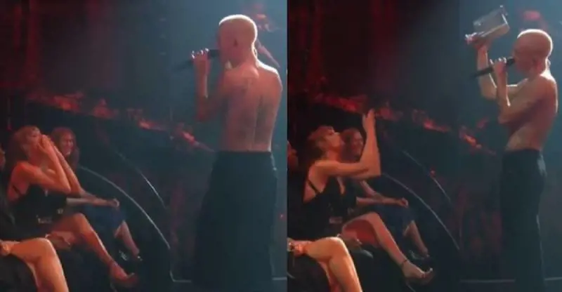 Taylor Swift e il bacio a Damiano dei Maneskin: cos'è successo ai Video Music Awards