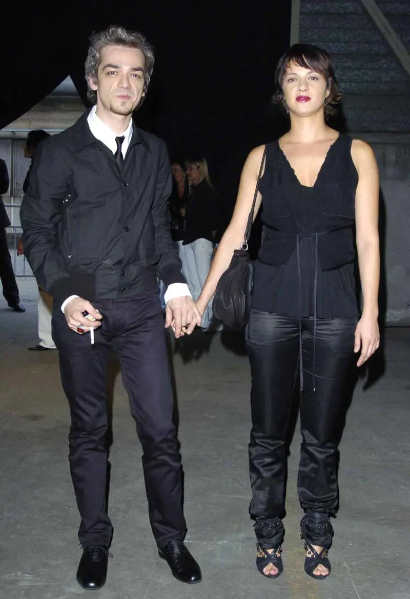  Morgan con Asia Argento alla presentazione C'N'C (2004)