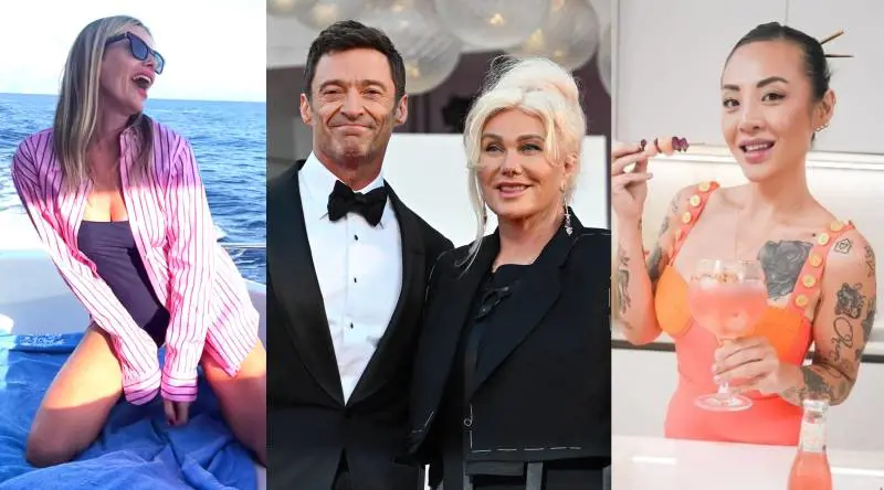 Marcuzzi scatenata, Hugh Jackman dice addio alla moglie, Rosy Chin imbarazzo al Gf