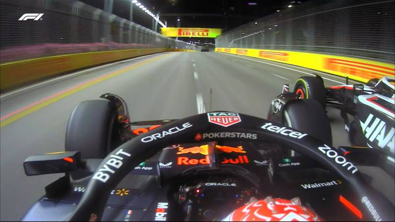 F1 Singapore gara Verstappen sorpasso @F1