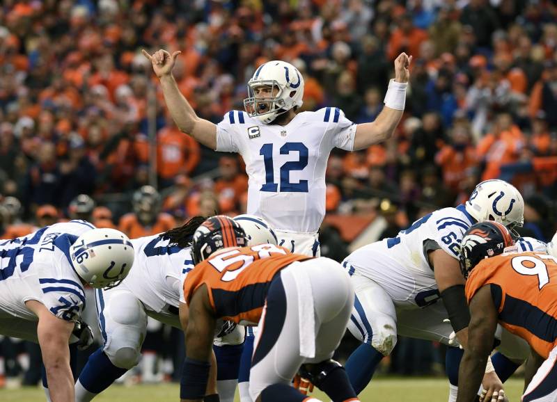 Luck Colts Broncos 2015