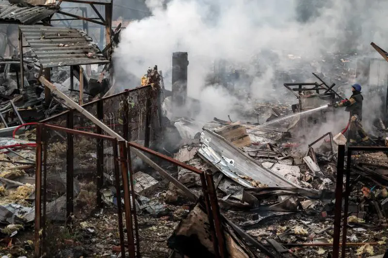 Notte di fuoco in Ucraina: pioggia di missili russi su Kiev