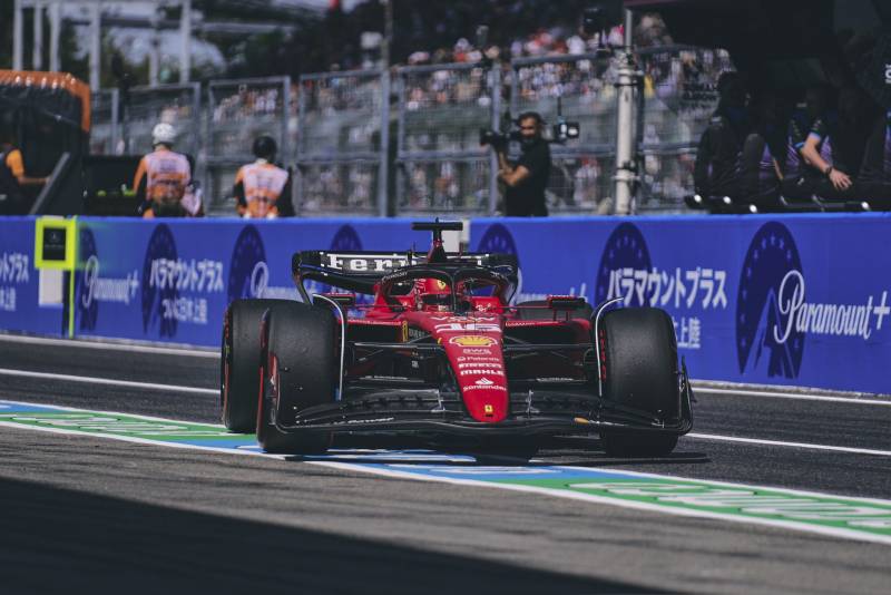 F1 Giappone Leclerc Q3 @ScuderiaFerrari