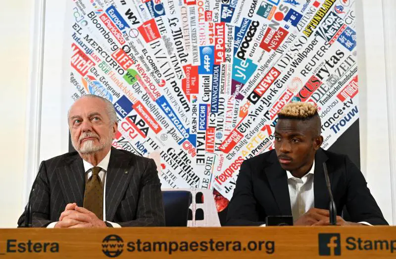 Plusvalenze, De Laurentiis indagato per falso in bilancio: nel mirino l'affare Osimhen