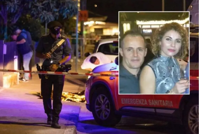 Ammazzata in strada dall'ex marito. Lui fugge armato per le campagne