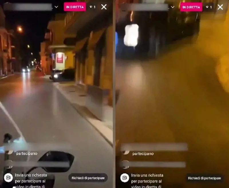 Drammatico incidente in moto durante la diretta social: muore 17enne, grave l'amico