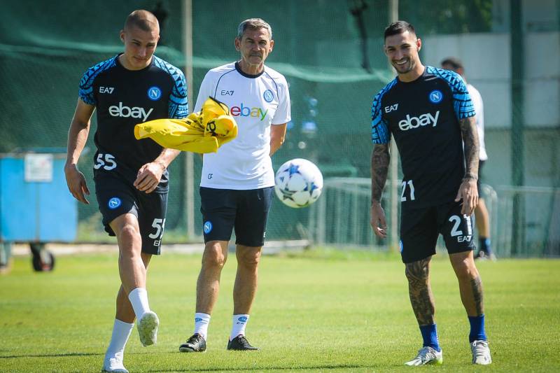 Garcia allenamento pre Real Madrid