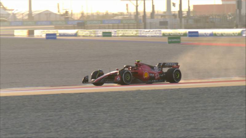 F1 Qatar FP1 Sainz