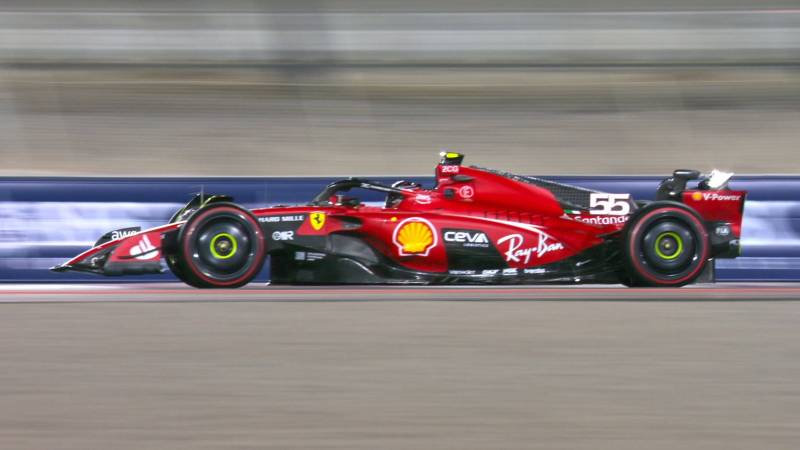 F1 Qatar Q2 Sainz 2