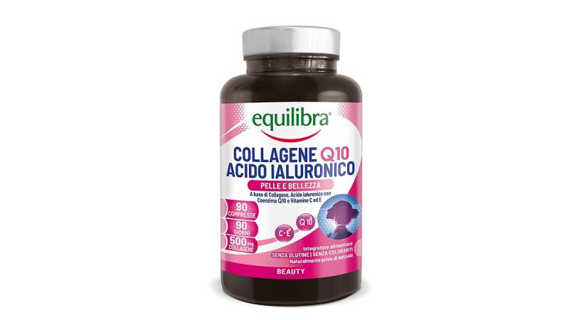 Equilibra integratore collagene Q10 e acido ialuronico