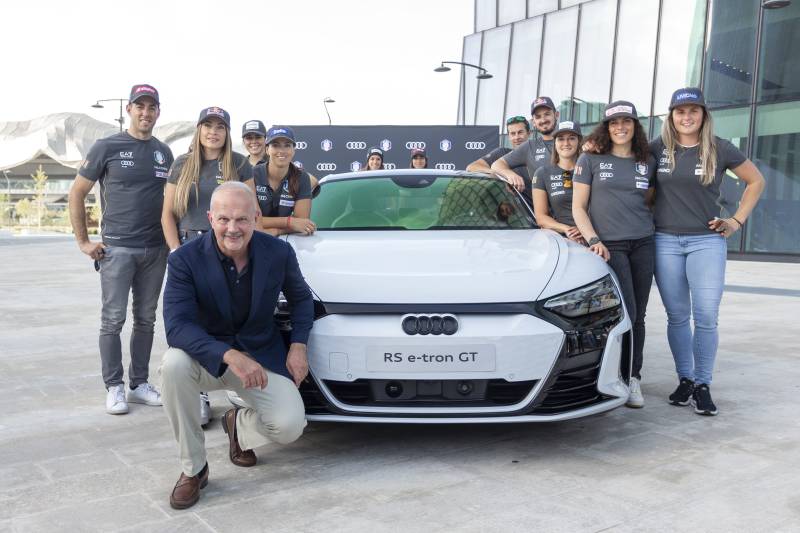 Audi consegna la flotta di vetture agli atleti italiani della FISI  2