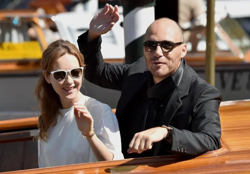 Cristiana Capotondi e Andrea Pezzi a Lido di Venezia (2014)