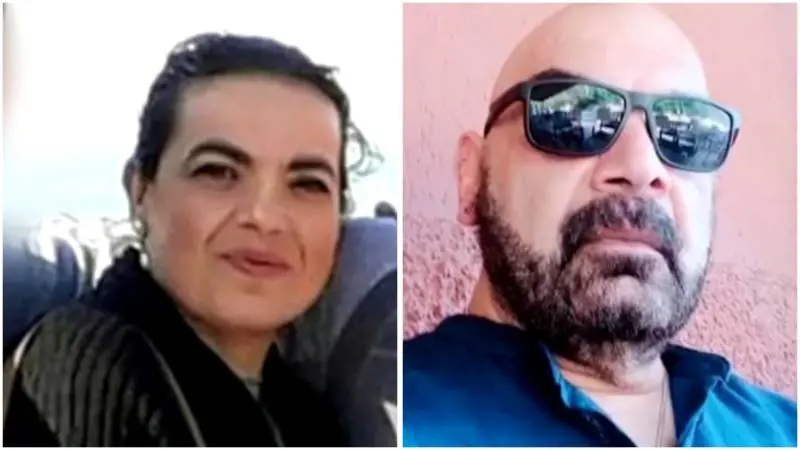 Concetta Marruocco (la vittima) e Franco Panariello