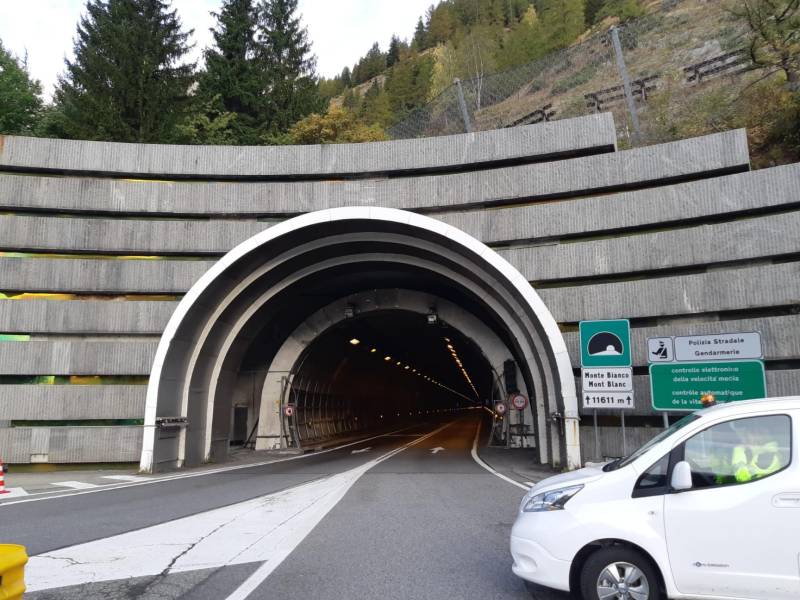 Il traforo del Bianco, che sfida