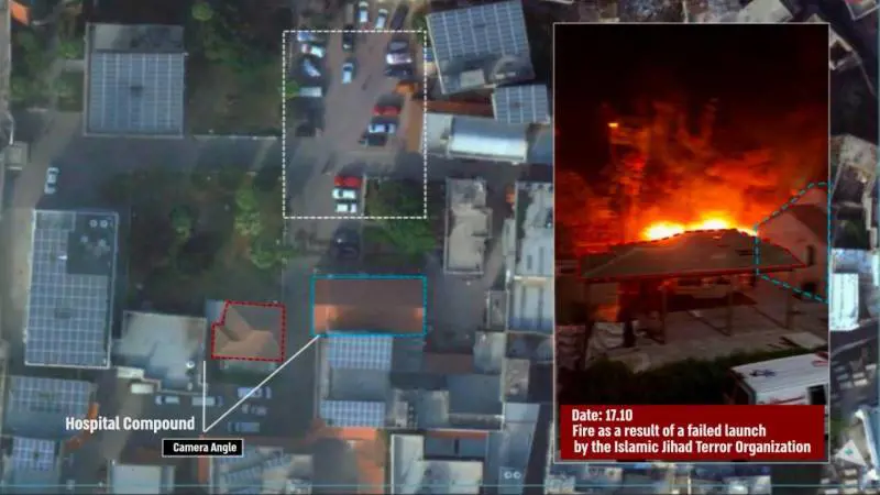 Strage all'ospedale di Gaza, le prove che smascherano i palestinesi | Audio e video