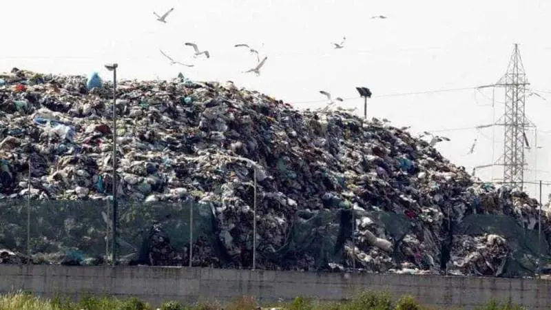 La discarica Lo Uttaro di Caserta