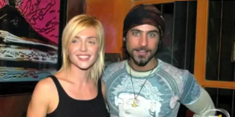 Raz Degan e Paola Barale a un evento (2003)