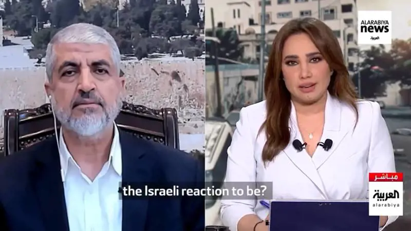 "Chiederete scusa?". Rasha Nabil, la giornalista che ha messo in imbarazzo il leader di Hamas