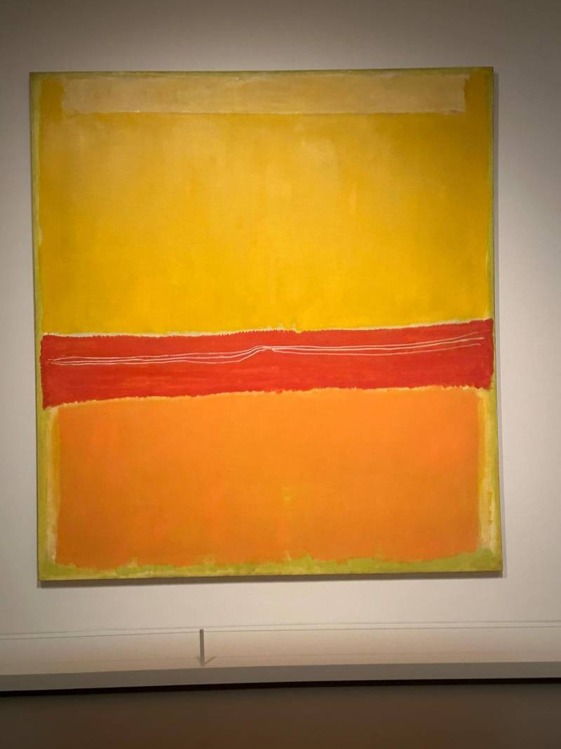 FOTO: Le opere di Mark Rothko alla mostra di Parigi organizzata dalla ...