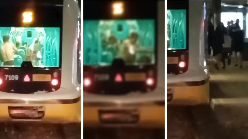 Immigrato mezzo nudo sferra calci alle donne: violenza choc sul tram a Milano