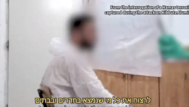 "Dovevamo uccidere, tagliare teste". L'interrogatorio dei terroristi di Hamas