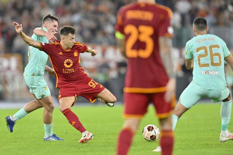 El Shaarawy Roma Slavia Praga