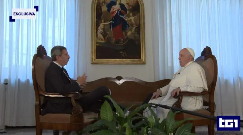"Corriere" e "Repubblica" oscurano il Papa al Tg1 nonostante ascolti record