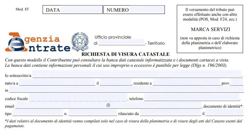 Visura catastale gratuita online: chi può richiederla e come si fa