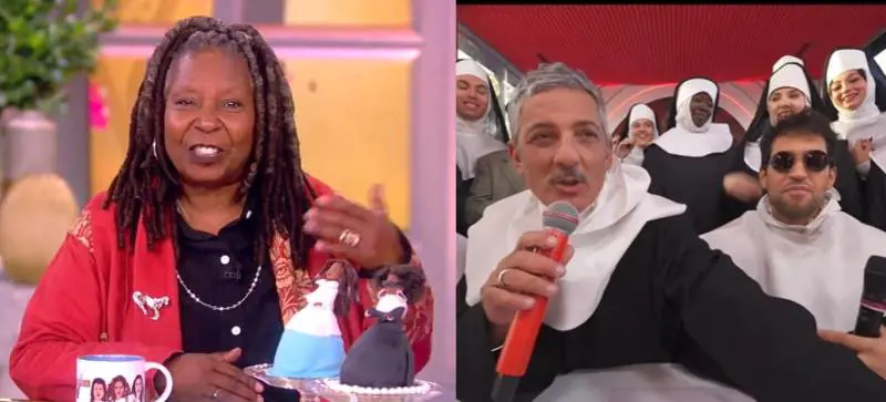"Guardate cosa è successo". Perché Whoopi Goldberg ringrazia Fiorello
