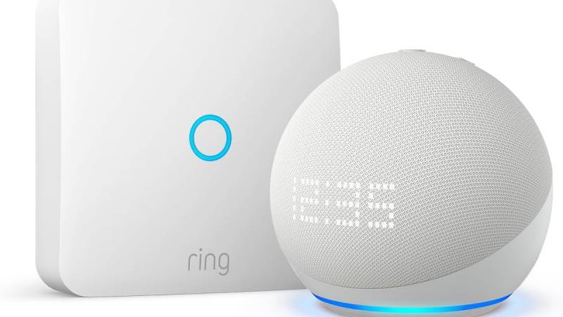 Echo Dot e Ring Amazon