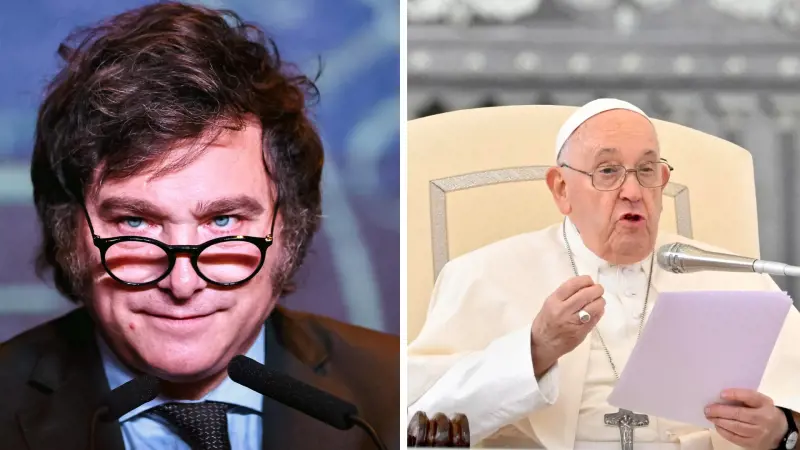 Milei contro Papa Francesco e la Chiesa argentina: "Una presenza maligna"