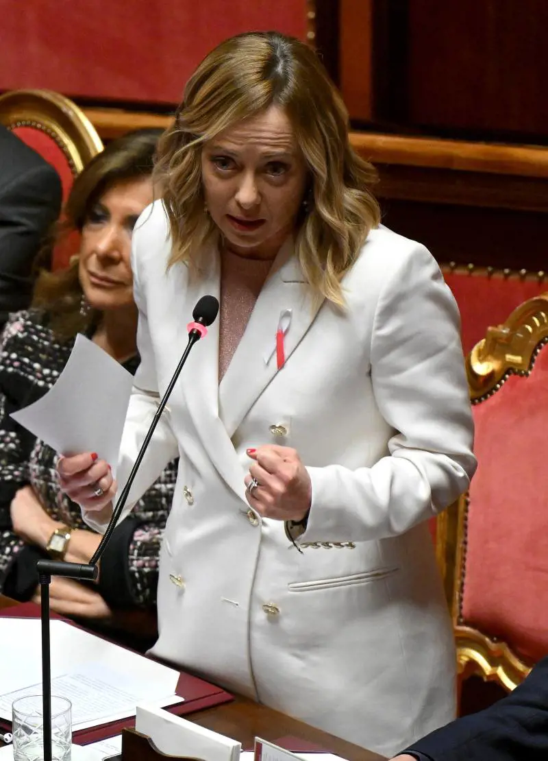 Lo show di Giorgia tra assist e stilettate