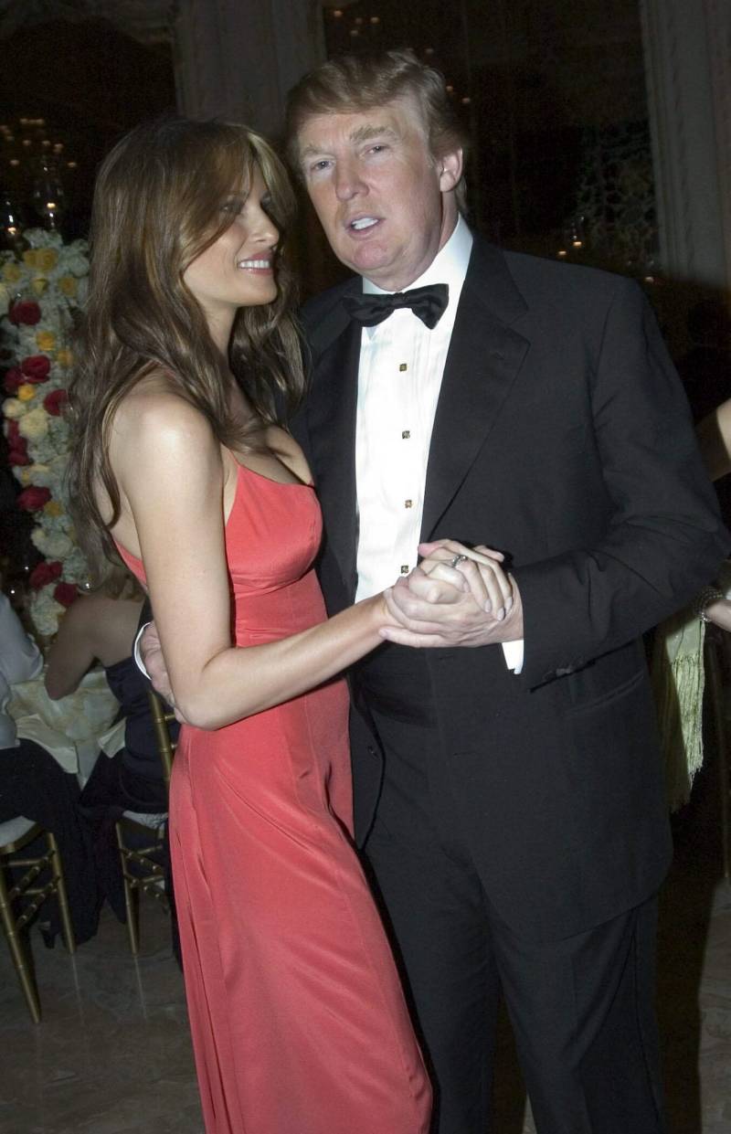  Donald Trump e Melania Trump all’International Red Cross Ball (gennaio 2005)