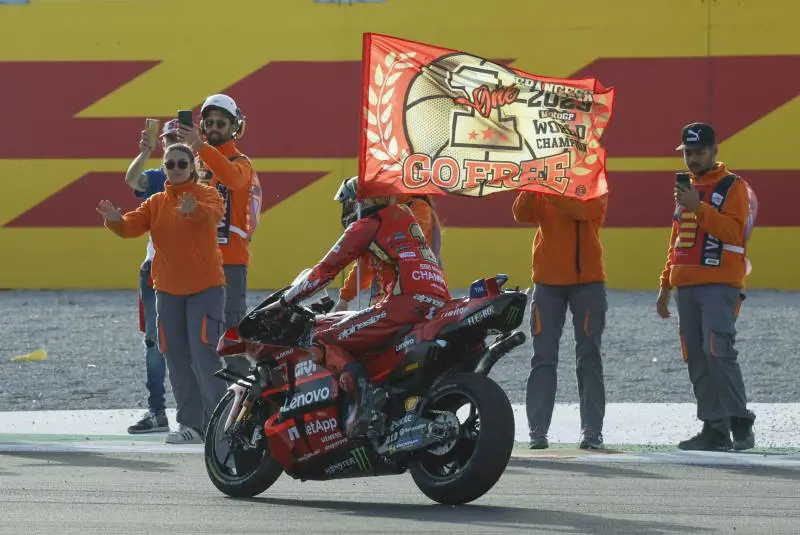 Bagnaia, il re ha concesso il bis