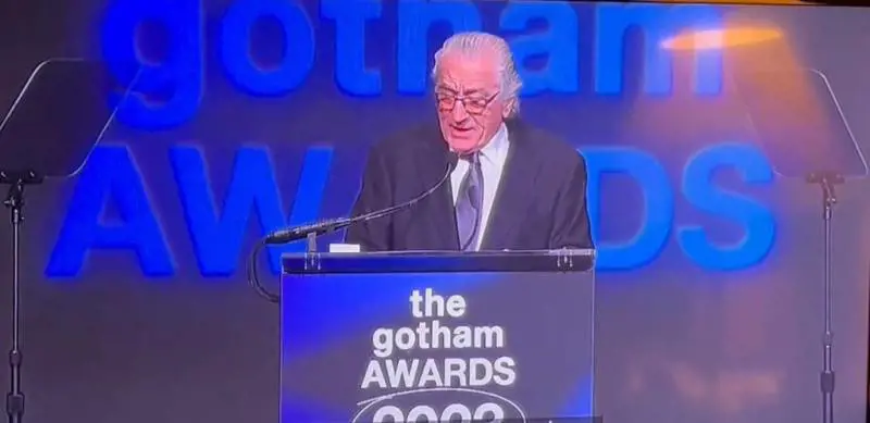 "Il mio discorso è stato tagliato". Robert De Niro censurato su Trump e il genocidio dei nativi americani